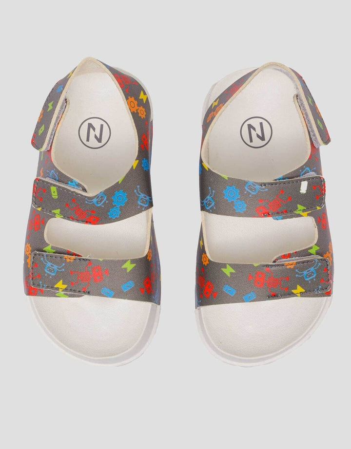 Nevada Ankle Strap Robots Sandal Anak Laki-laki