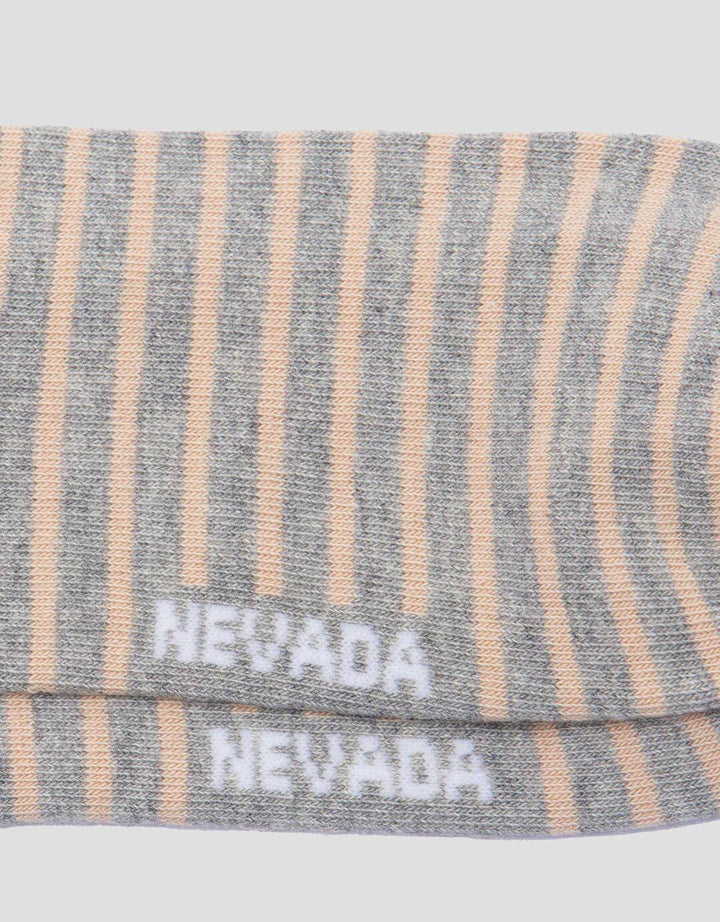Nevada Print Stripe Cat Kaos Kaki Wanita