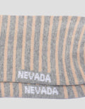 Nevada Print Stripe Cat Kaos Kaki Wanita
