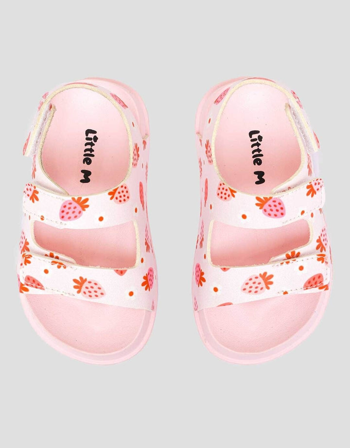 Little M Strawberry Ankle Strap Sandal Anak Perempuan