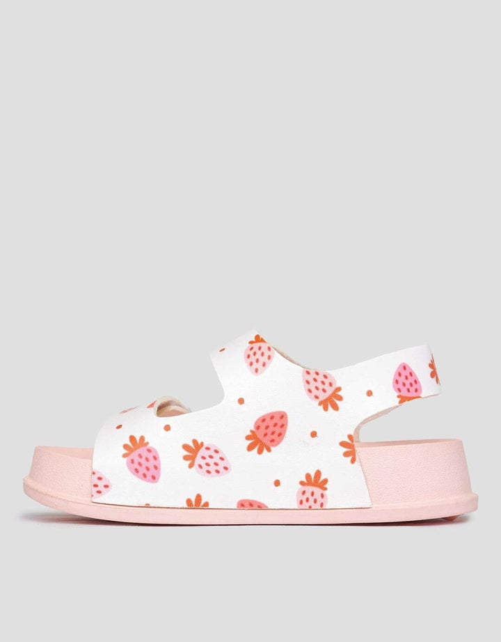 Little M Strawberry Ankle Strap Sandal Anak Perempuan
