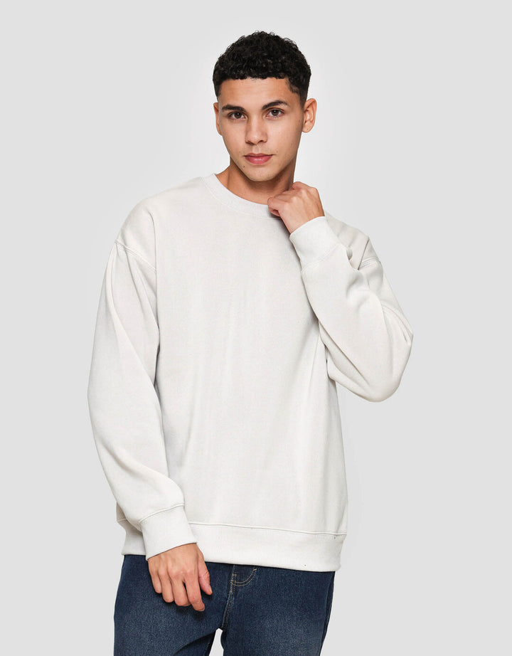 Cole Basic Roun Neck Fleace Sweater Pria