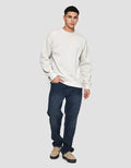 Cole Basic Roun Neck Fleace Sweater Pria