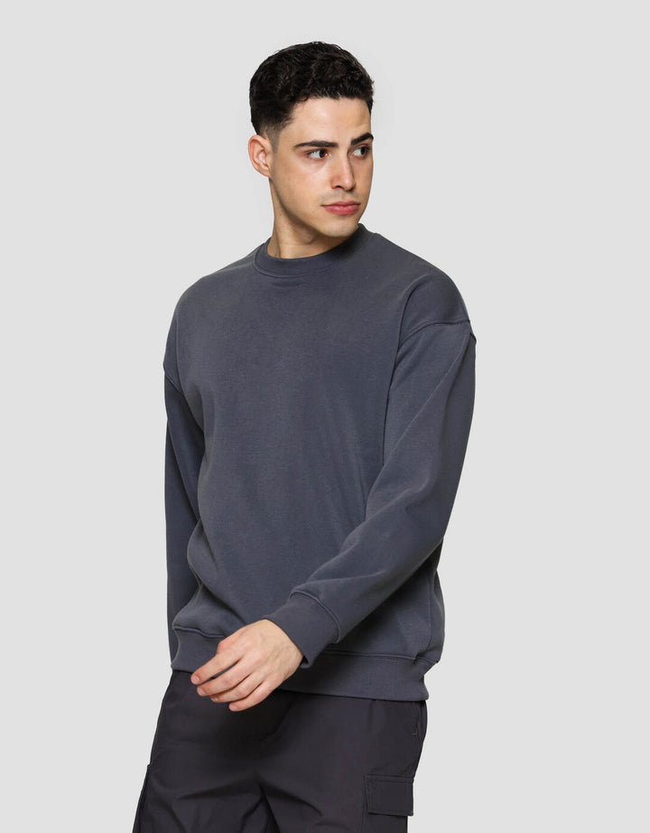 Cole Basic Roun Neck Fleace Sweater Pria