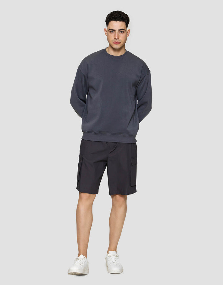 Cole Basic Roun Neck Fleace Sweater Pria