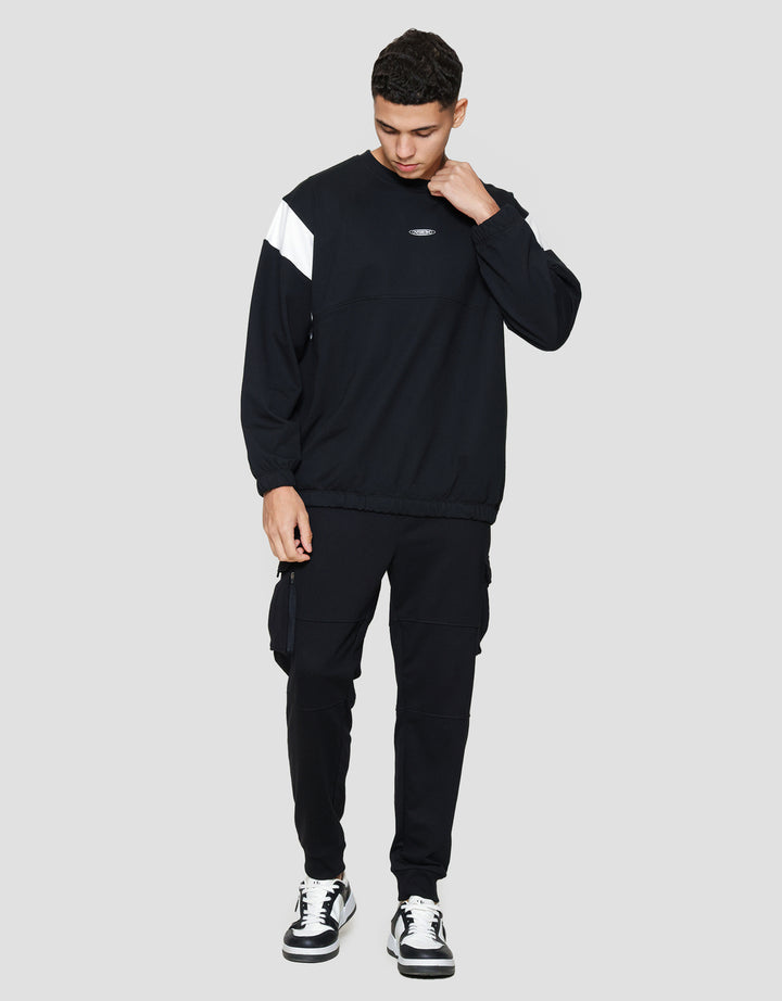 Nevada Boxy Cut & Sewn With Hd Sweater Pria