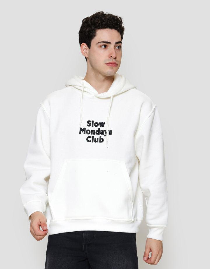 Nevada With Embro Wording Jaket Hoodie Pria