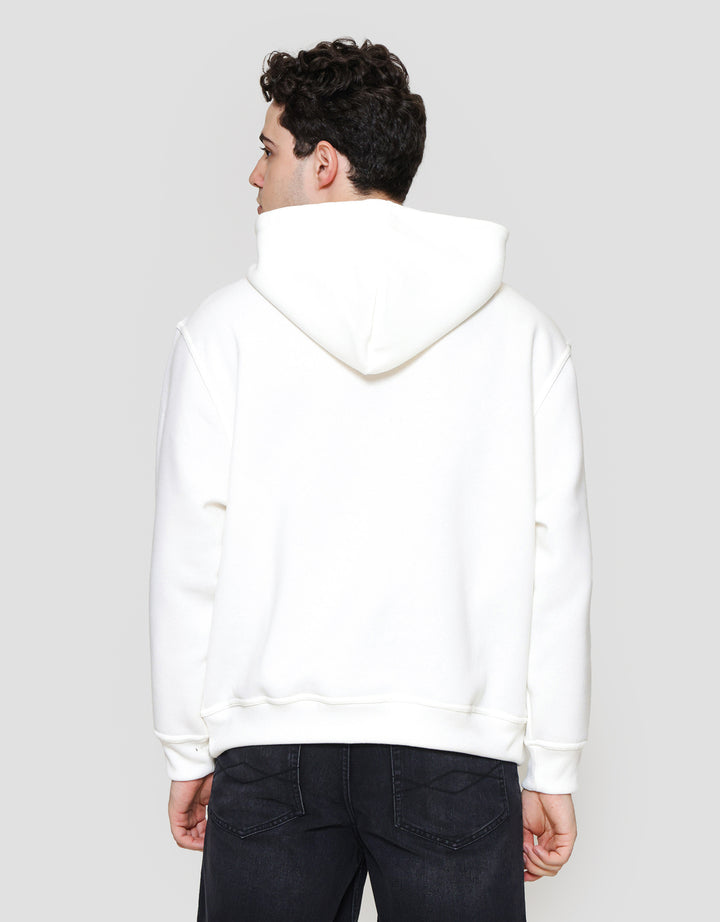 Nevada With Embro Wording Jaket Hoodie Pria