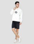 Nevada With Embro Wording Jaket Hoodie Pria
