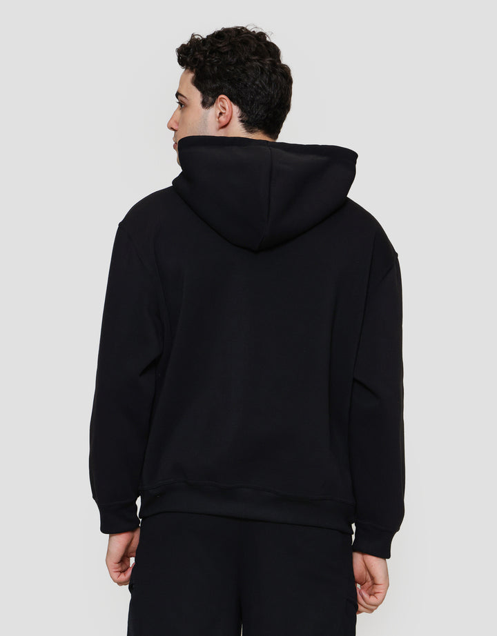 Nevada With Embro Wording Jaket Hoodie Pria