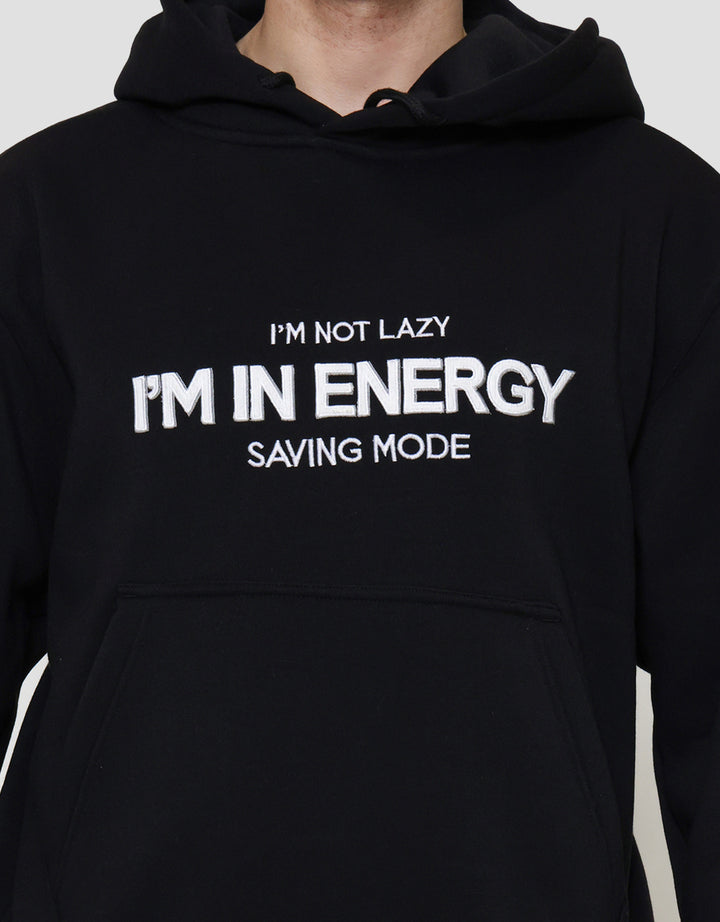 Nevada With Embro Wording Jaket Hoodie Pria