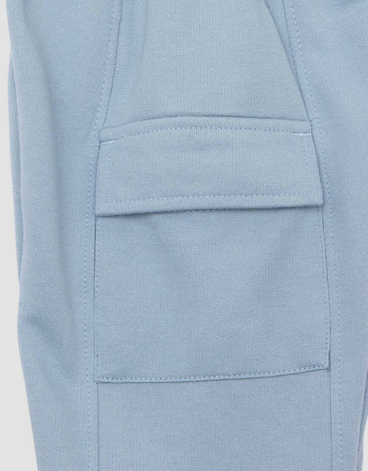 Little M Terry Cargo Celana Jogger Anak Laki-laki