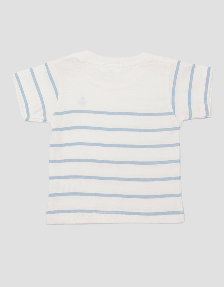 Little M Salur With Embro Jangkar Kaos Anak Laki-laki