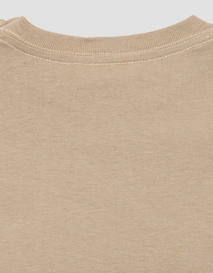 Little M Print Bear On The Ship With Pocket Kaos Anak Laki-laki