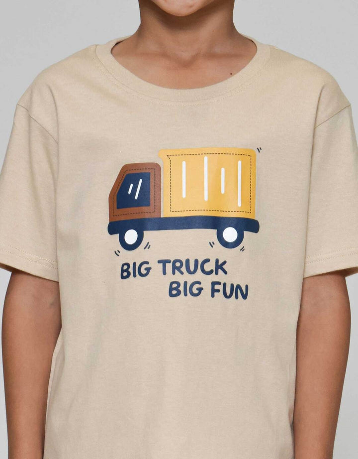 Little M Big Truck Big Funn Pakaian Anak Laki-laki