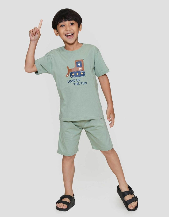 Little M Load Up The Fun Setelan Pakaian Anak Laki-laki