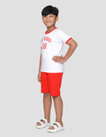 Little M Ring Best Defender Pakaian Set Anak Laki-laki