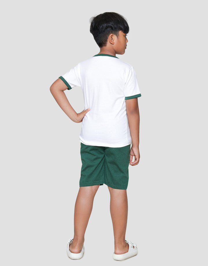 Little M Ring City League Pakaian Set Anak Laki-laki