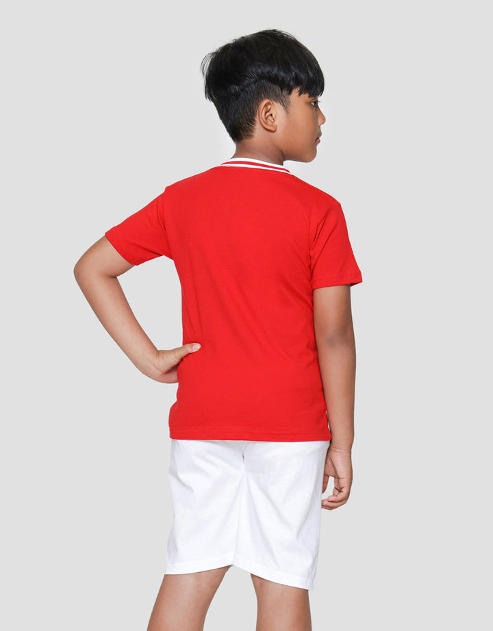 Little M Rib Manset Coolest Day Ever Pakaian Set Anak Laki-laki