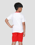 Little M Rib Manset Never Stop Pakaian Set Anak Laki-laki