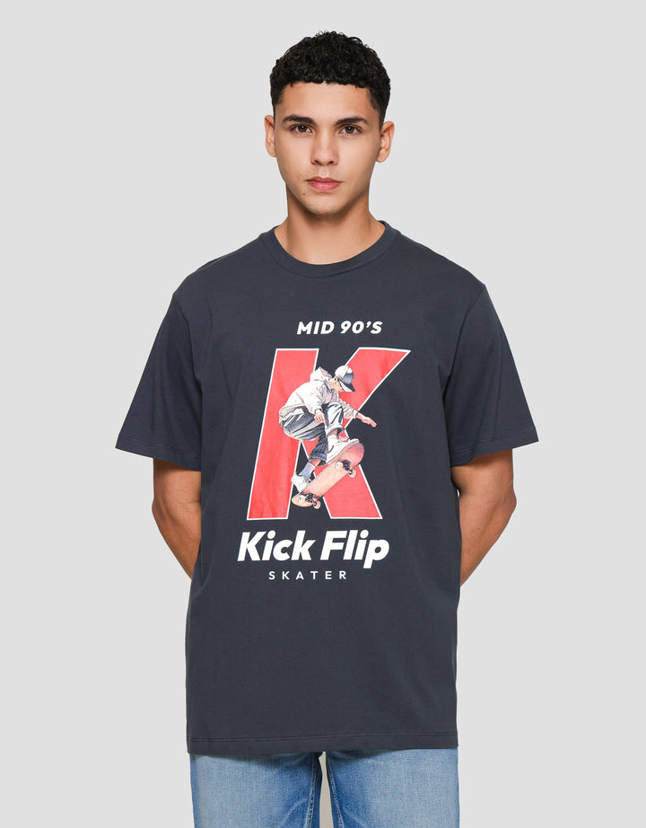 Aos Theme Rockstar Concept Motion And Freedom Kick Kaos Pria