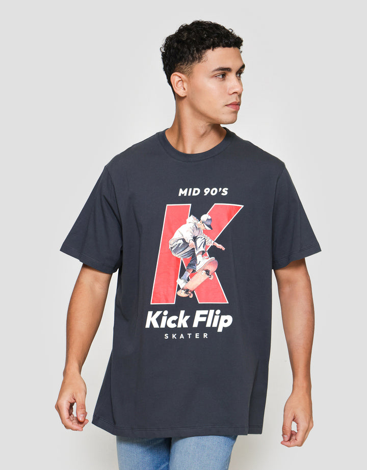 Aos Theme Rockstar Concept Motion And Freedom Kick Kaos Pria