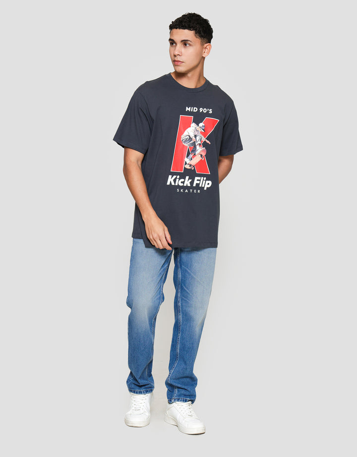 Aos Theme Rockstar Concept Motion And Freedom Kick Kaos Pria