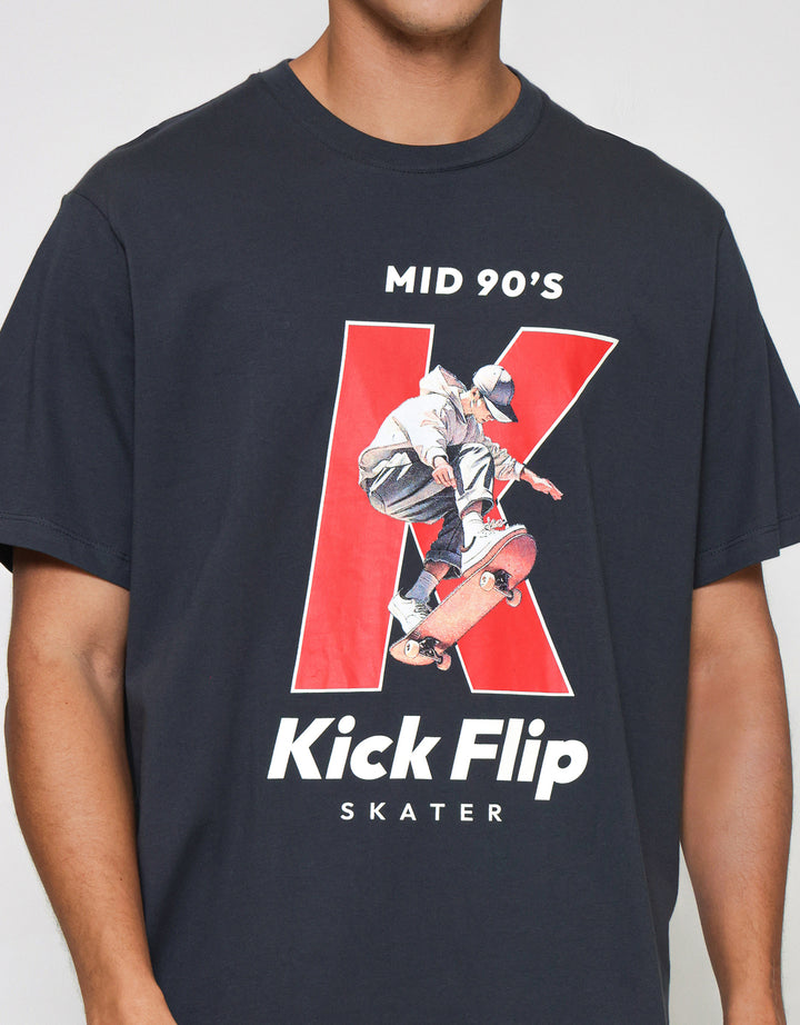 Aos Theme Rockstar Concept Motion And Freedom Kick Kaos Pria