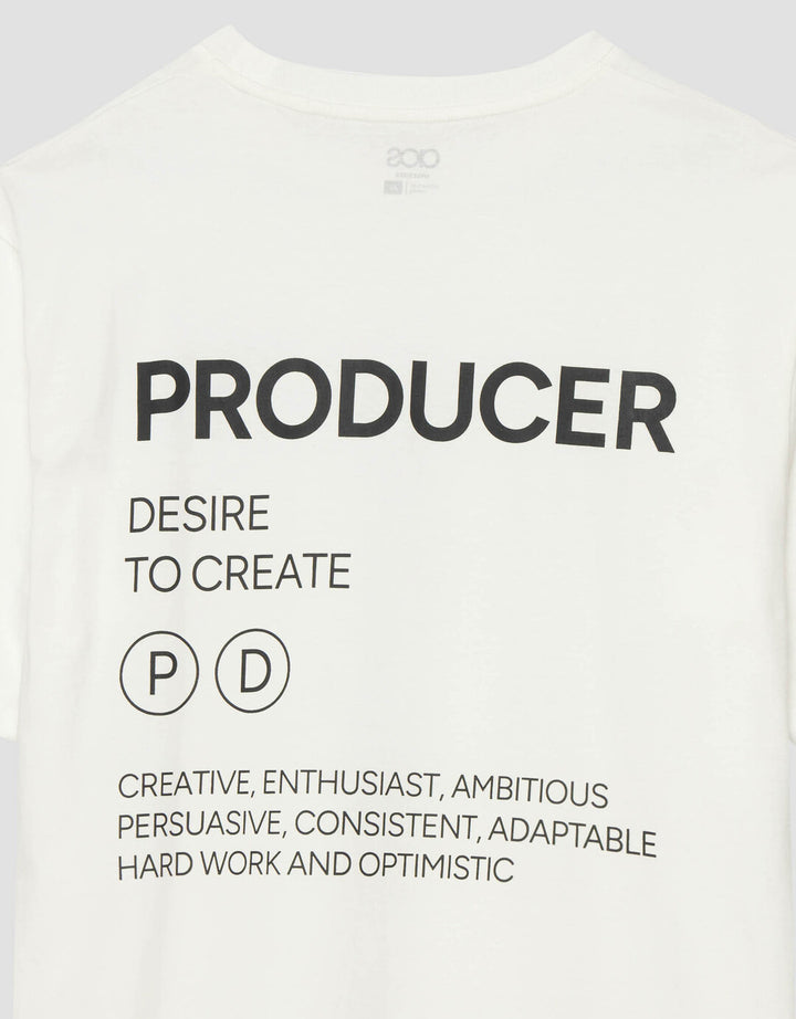 Aos Theme Popular Concept Simple Wording Producer Kaos Pria