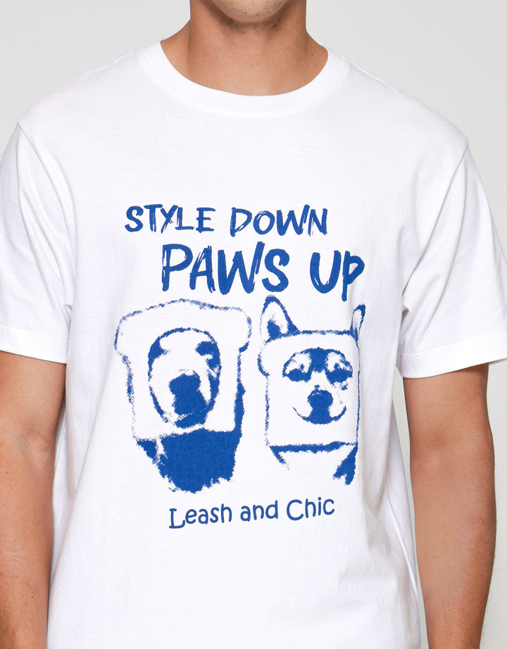 Aos Theme Tbnd Concept Paws And Tales Style Kaos Pria