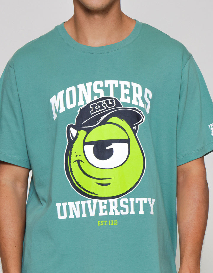Aos Disney Theme The Jocks Monster University Cap Kaos Pria