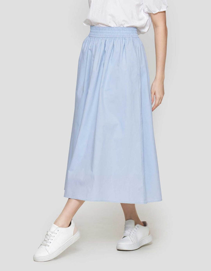 Suko Woven Bottom Women's Midi Skirt