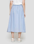 Suko Woven Bottom Women's Midi Skirt