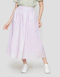 Suko Woven Bottom Women's Midi Skirt