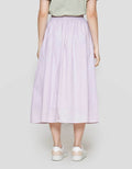 Suko Woven Bottom Women's Midi Skirt