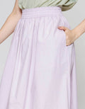 Suko Woven Bottom Women's Midi Skirt
