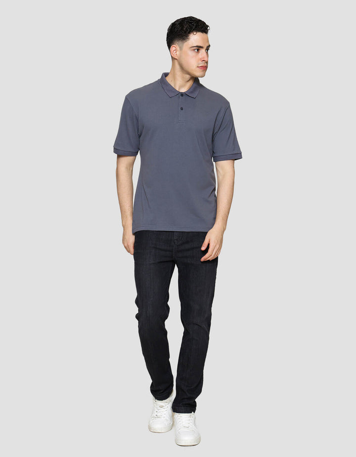 Cole Solid Fit Kaos Polo Lengan Pendek Pria