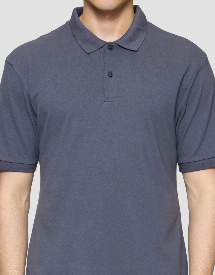 Cole Solid Fit Kaos Polo Lengan Pendek Pria