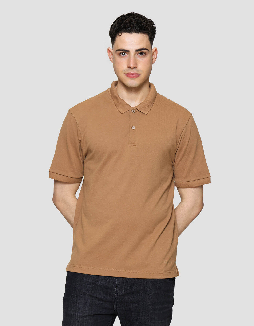Cole Solid Fit Kaos Polo Lengan Pendek Pria