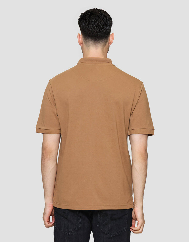 Cole Solid Fit Kaos Polo Lengan Pendek Pria