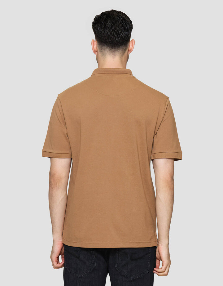 Cole Solid Fit Kaos Polo Lengan Pendek Pria