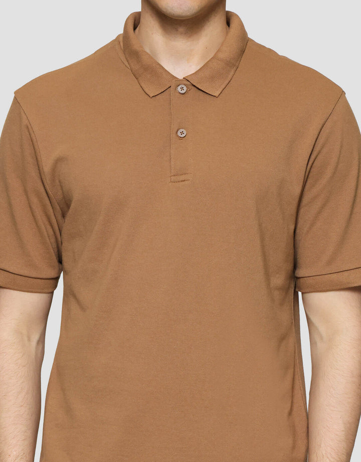 Cole Solid Fit Kaos Polo Lengan Pendek Pria