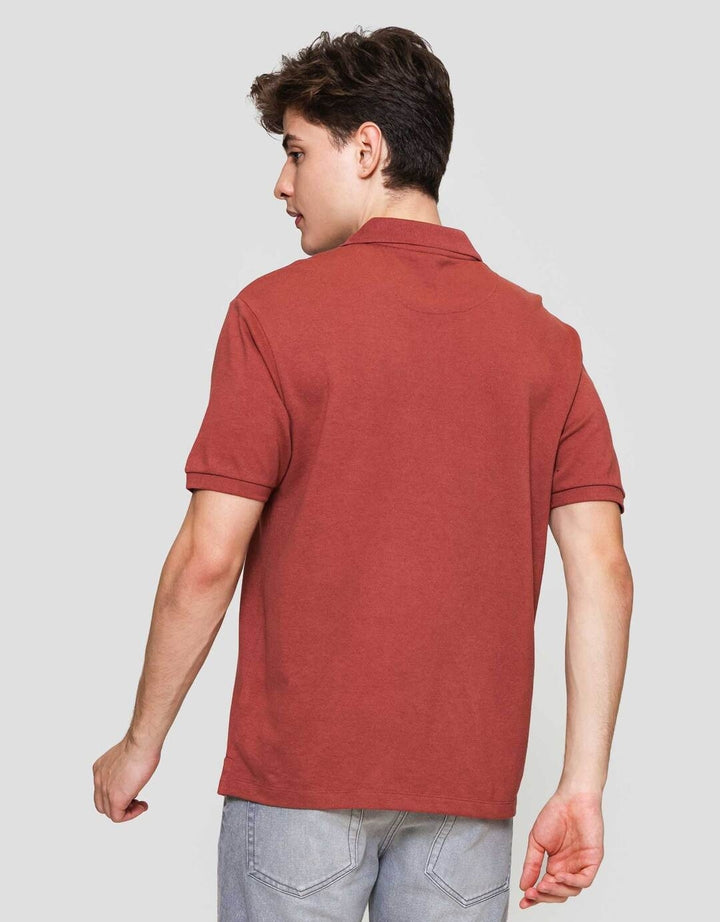 Cole Solid Fit Kaos Polo Lengan Pendek Pria