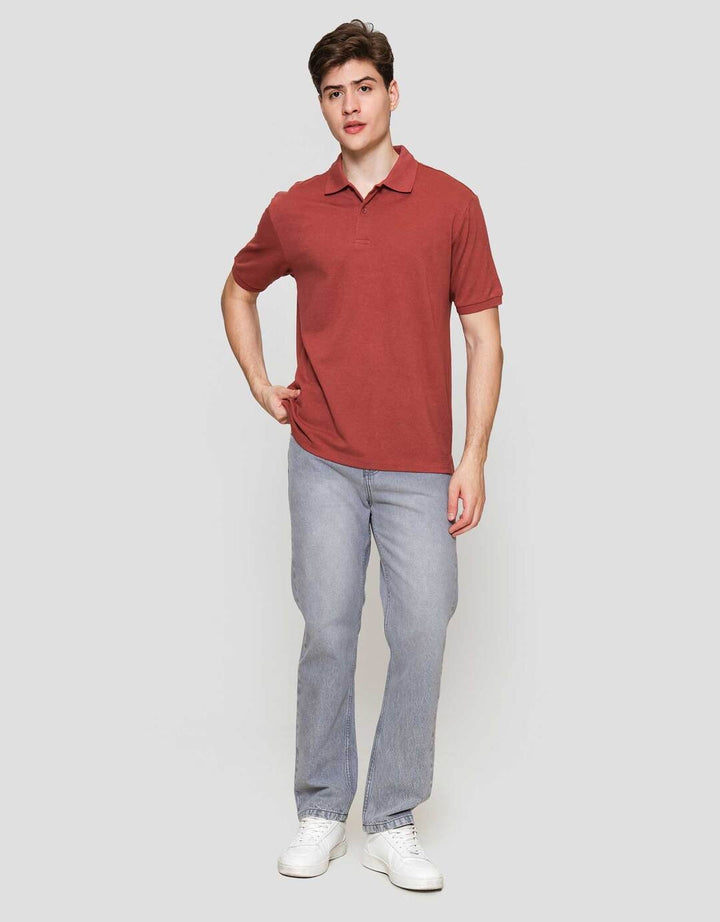 Cole Solid Fit Kaos Polo Lengan Pendek Pria