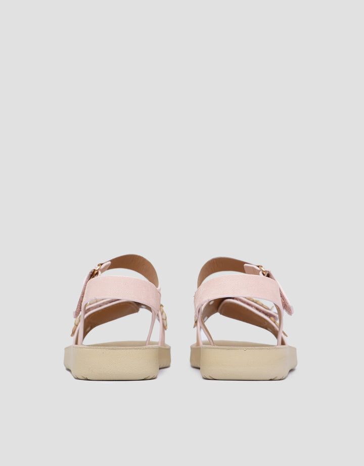 Nevada Ankle Strap Flower Sandal Anak Perempuan