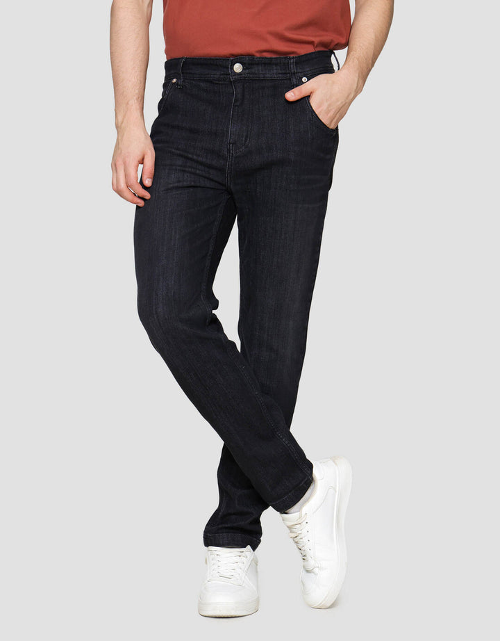 Cole Slim Milea Whisker Spray Celana Panjang Denim Pria