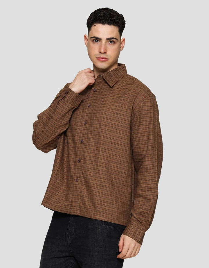 Nevada Checked - Small Pattern Kemeja Pria