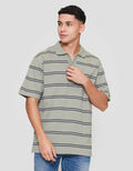 Nevada Yarndyed Stripe Kaos Polo Pria