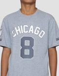 Nevada Print Number Chicago Set Piyama Anak Laki-laki