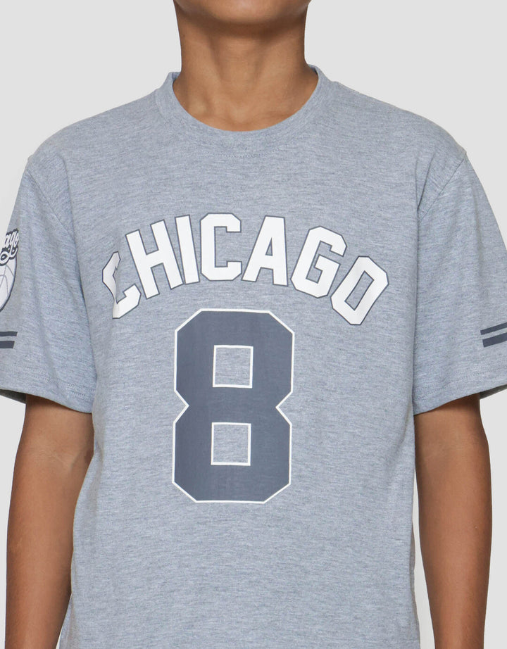 Nevada Print Number Chicago Set Piyama Anak Laki-laki